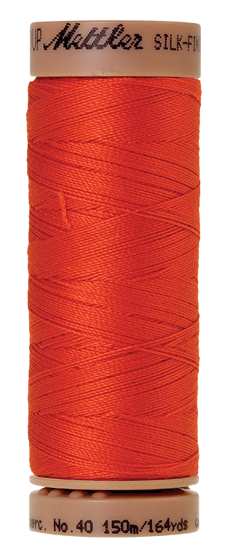 Mettler Silk Finish Cotton 40 Quiltgarn 150 m Paprika