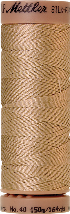 Mettler Silk Finish Cotton 40 Quiltgarn 150 m Oat Flakes