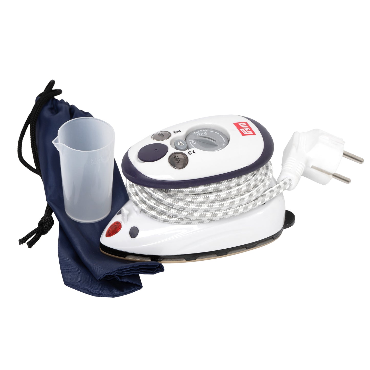 SET Prym Mini-Bügeleisen mit Semplix Silikonablage (pink)