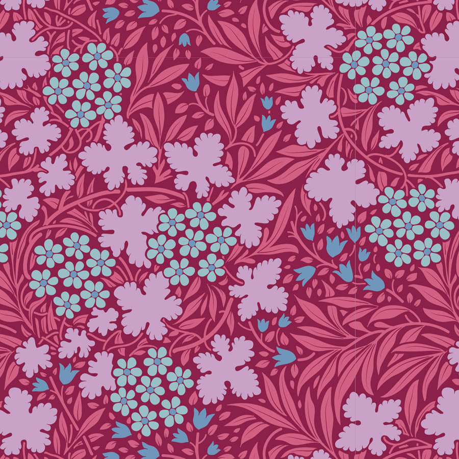 TILDA Stoff HIBERNATION, Autumnbloom Old Rose