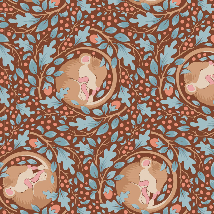 TILDA Stoff HIBERNATION, Slumbermouse Hazel