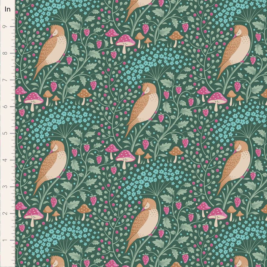 TILDA Stoff HIBERNATION, Sleepybird Lafayette