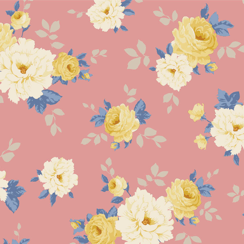 TILDA Stoff SUNDAY BRUNCH, Pernille Pink
