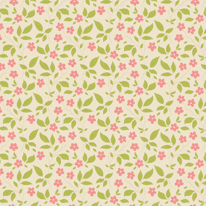 TILDA Stoff SUNDAY BRUNCH, Tipsy Cream Pink