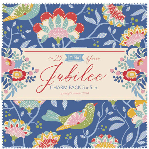 TILDA Stoffe, Stoffpaket JUBILEE, Charm Pack