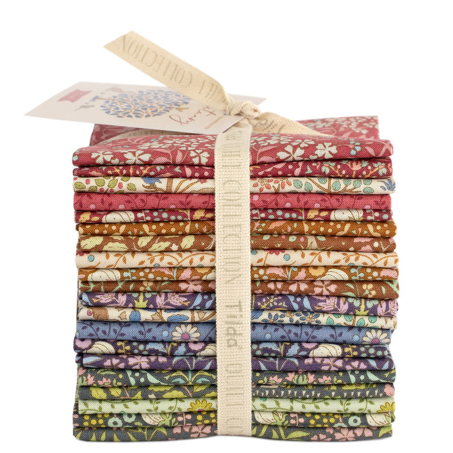 TILDA Stoffe, Stoffpaket SANCTUARY, Fat Eighth Bundle
