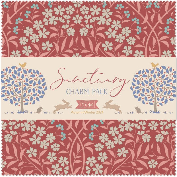 TILDA Stoffe, Stoffpaket SANCTUARY, Charm Pack