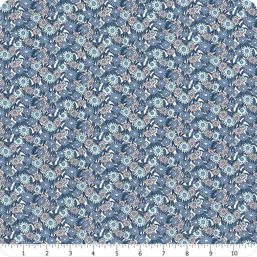 LIBERTY LONDON Stoff HEIRLOOM 3 Marguerite Meadow LASENBY