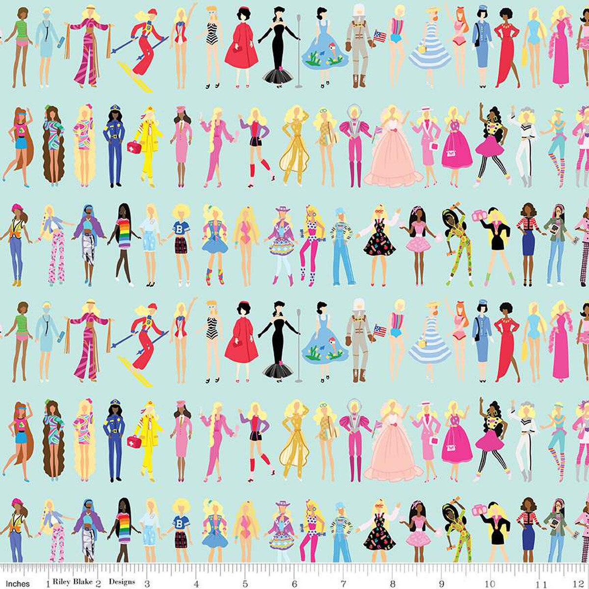 Barbie™ World Stoff Barbie Dolls Powder