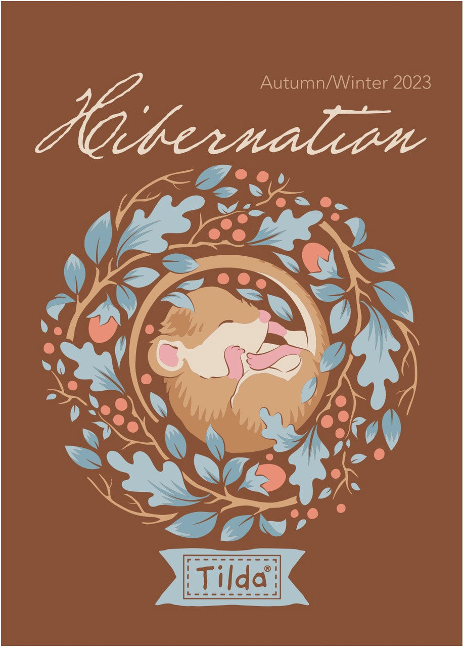 TILDA Stoff HIBERNATION, Squireldreams Sage