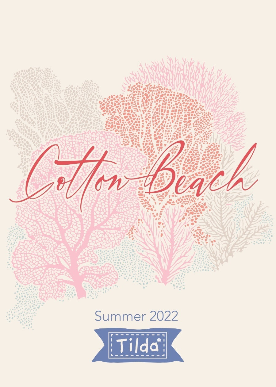 TILDA Stoffe, Stoffpaket COTTON BEACH, Charm Pack
