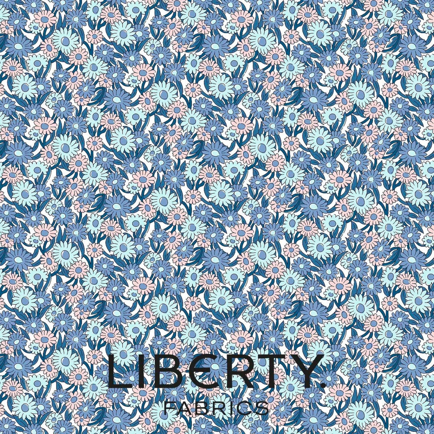 LIBERTY LONDON Stoff HEIRLOOM 3 Marguerite Meadow LASENBY