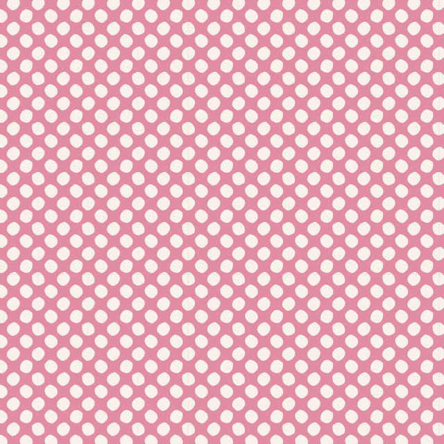 TILDA Stoff CLASSIC BASICS, Paint Dots Pink