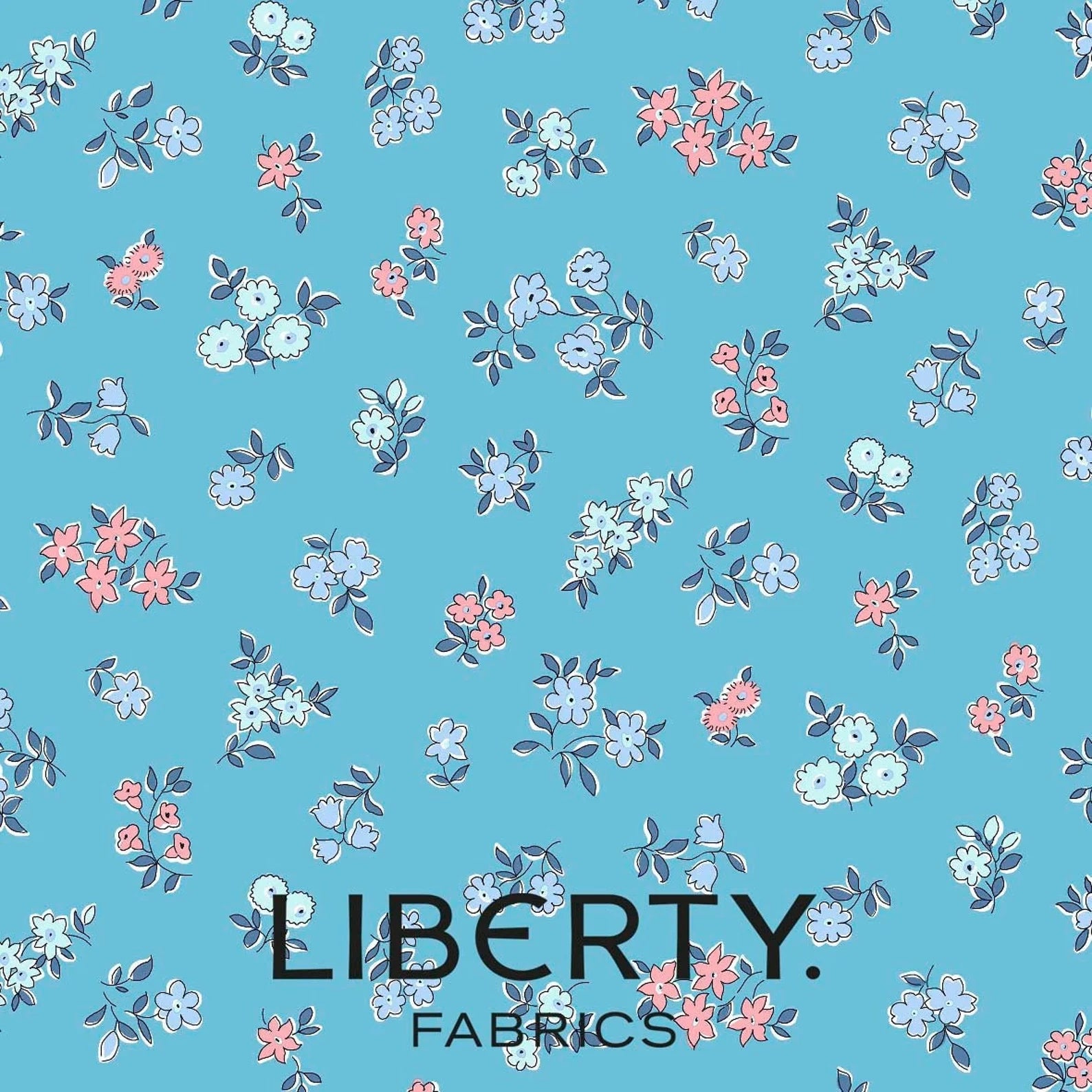 LIBERTY LONDON Stoff HEIRLOOM Posy Sprigs LASENBY