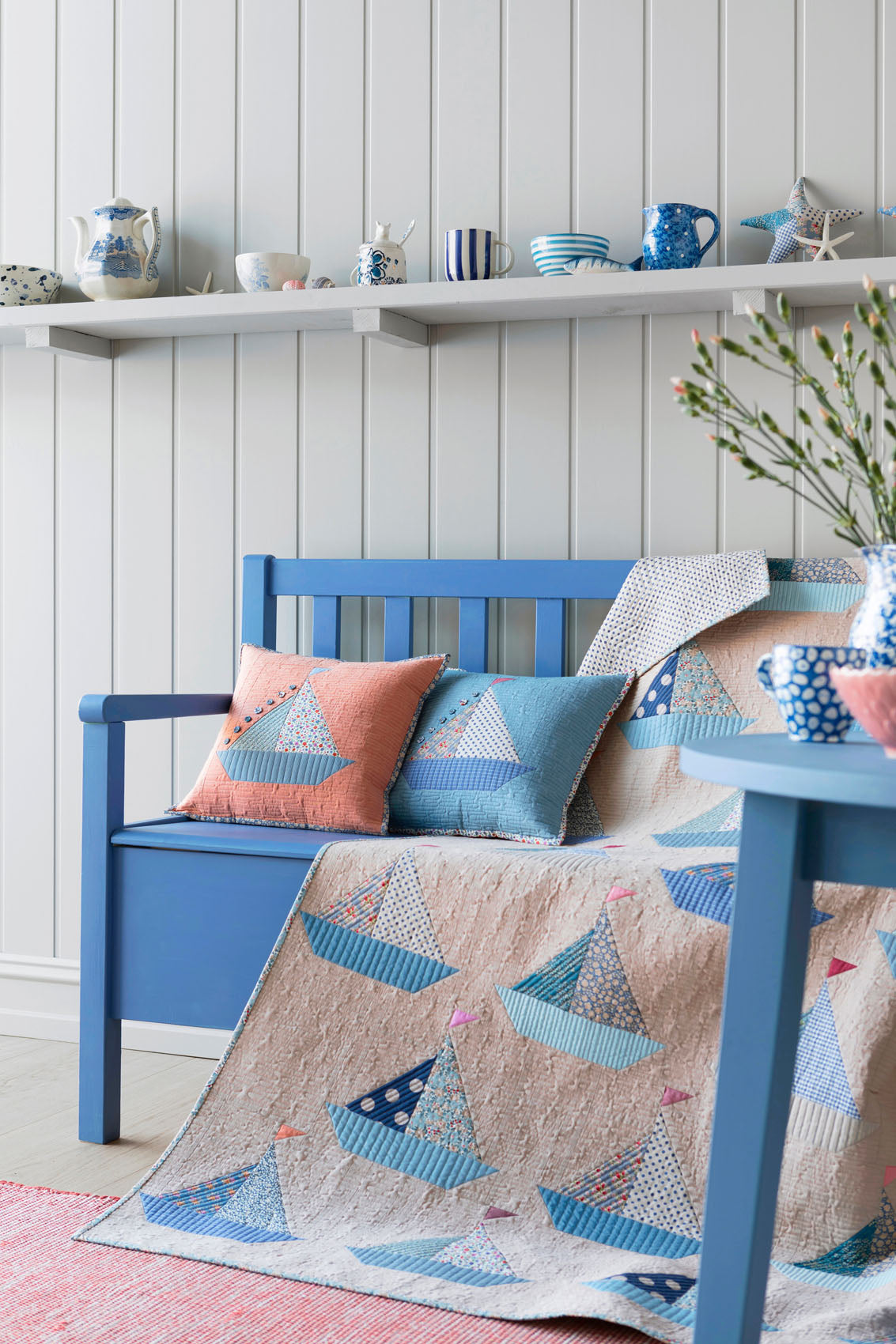TILDA Stoff CREATING MEMORIES, Lulu Blue