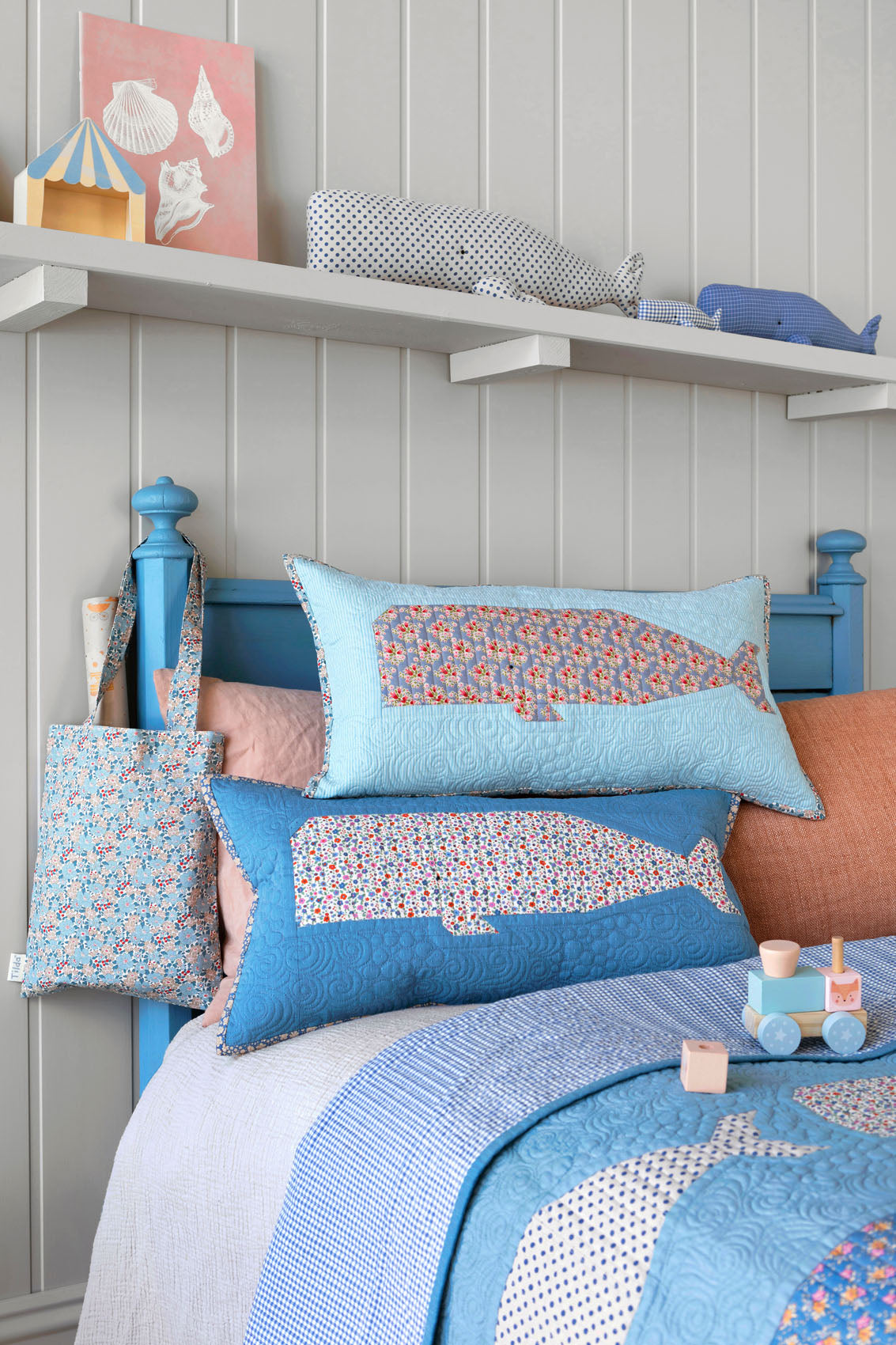 TILDA Stoff CREATING MEMORIES, Lulu Blue