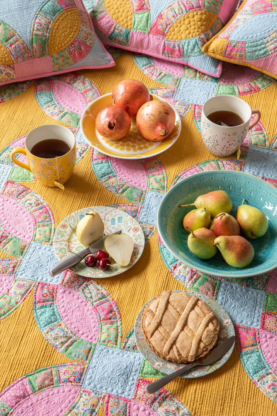 TILDA Stoffe, Stoffpaket PIE IN THE SKY, Layer Cake