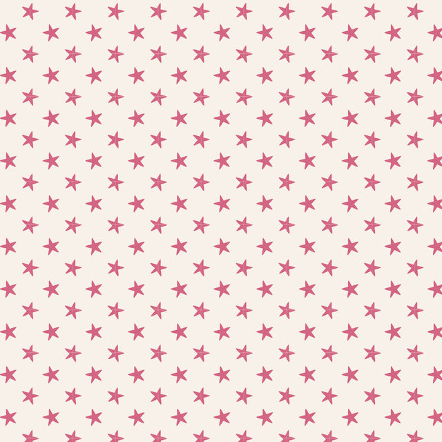TILDA Stoff CLASSIC BASICS, Tiny Star Pink