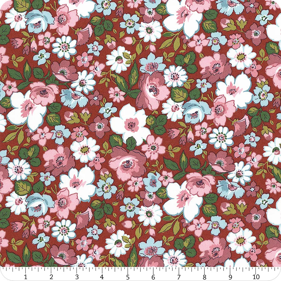 LIBERTY LONDON Stoff HEIRLOOM 4 Hedgerow Bloom LASENBY
