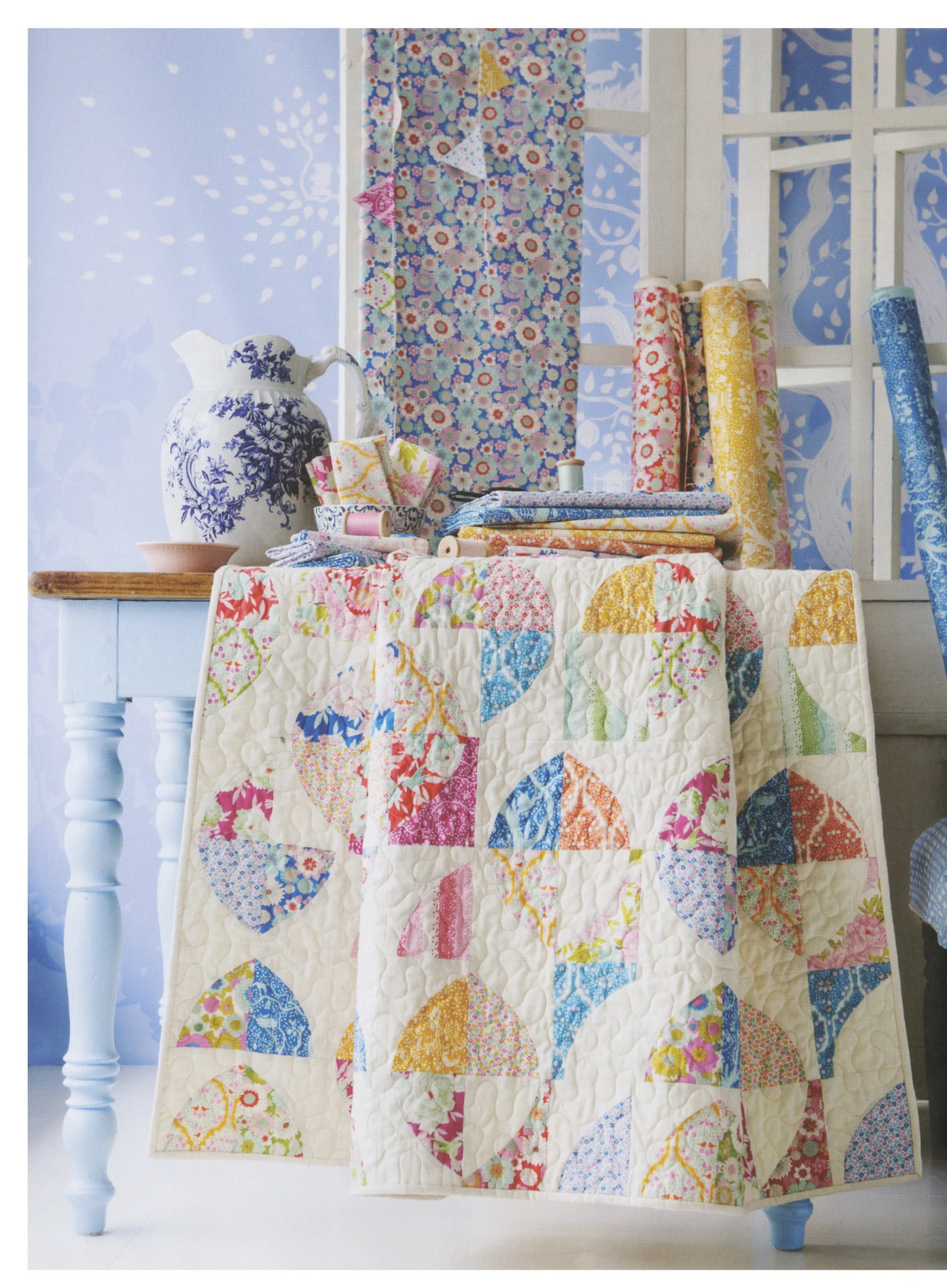 TILDA Nähanleitung LEMONADE QUILT - Englische Ausgabe -