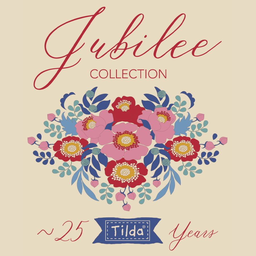 TILDA Stoffe, Stoffpaket JUBILEE, Layer Cake