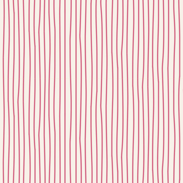 TILDA Stoff CLASSIC BASICS, Pen Stripe Pink