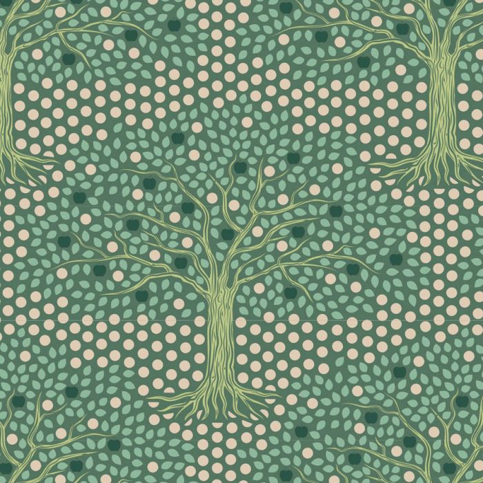 TILDA Stoffe, Stoffpaket HOMETOWN, Fat Quarter Bundle Green Sage