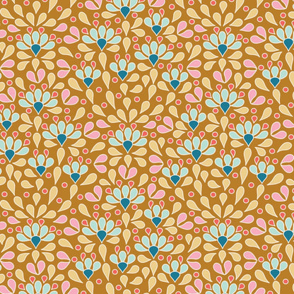 TILDA Stoff COTTON BEACH, Sea Anemone Honey