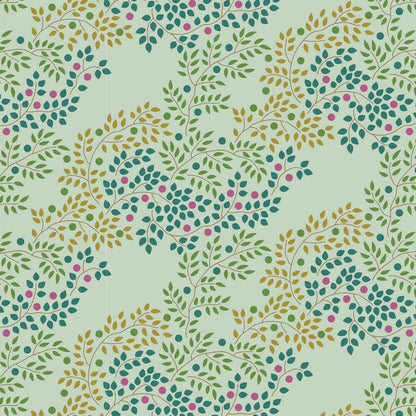 TILDA Stoff HOMETOWN, Berrytangle Sage