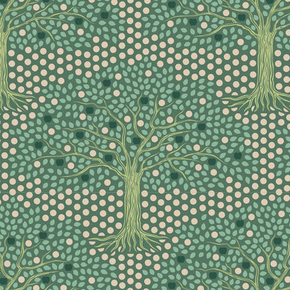 TILDA Stoff HOMETOWN, Applegarden Pine