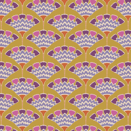 TILDA Stoffe, Stoffpaket PIE IN THE SKY, Fat Quarter Bundle Cerise Mustard