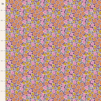 TILDA Stoff PIE IN THE SKY, Topsy Turvy Plum