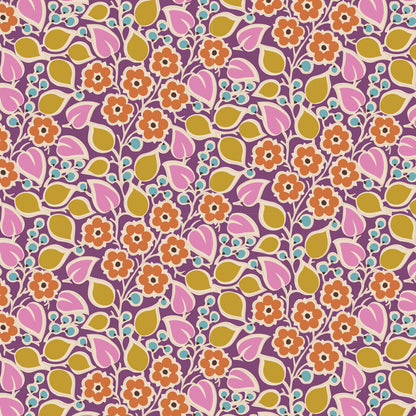 TILDA Stoff PIE IN THE SKY, Topsy Turvy Plum