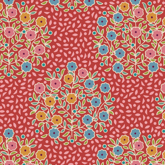 TILDA Stoff PIE IN THE SKY, Confetti Red