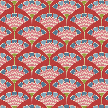 TILDA Stoffe, Stoffpaket PIE IN THE SKY, Fat Quarter Bundle Red Pink