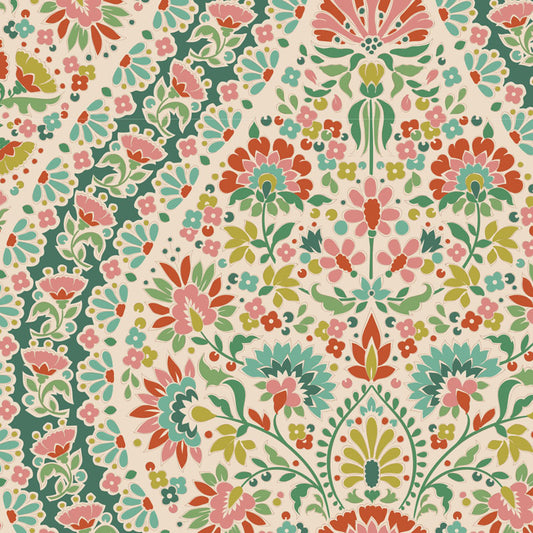 TILDA Stoff PIE IN THE SKY, Whimsybird Pine