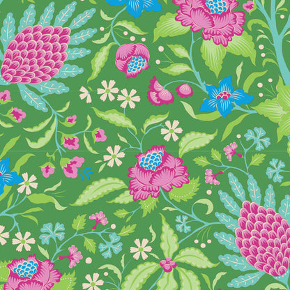 TILDA Stoffe, Stoffpaket BLOOMSVILLE, Fat Quarter Bundle Pine Turquoise
