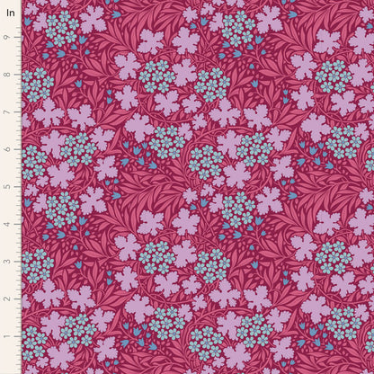 TILDA Stoff HIBERNATION, Autumnbloom Old Rose