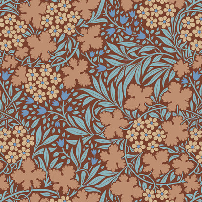 TILDA Stoffe, Stoffpaket HIBERNATION, Fat Quarter Bundle Pecan Hazel