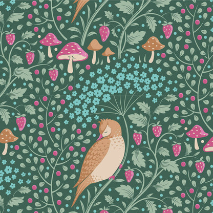 TILDA Stoff HIBERNATION, Sleepybird Lafayette