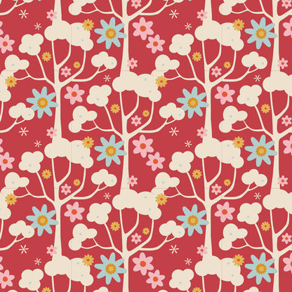 TILDA Stoffe, Stoffpaket JUBILEE, Fat Quarter Bundle Red