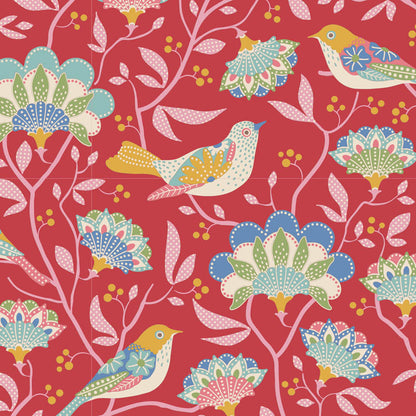 TILDA Stoffe, Stoffpaket JUBILEE, Fat Quarter Bundle Red