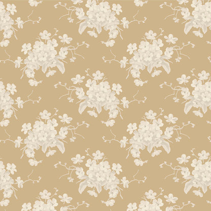 TILDA Stoff SUNDAY BRUNCH, White Flower Sand