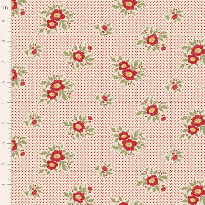 TILDA Stoff MERRY LITTLE CHRISTMAS, Joy Cream