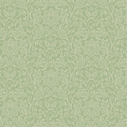TILDA Stoff SONGBIRD, Lila Sage Mist