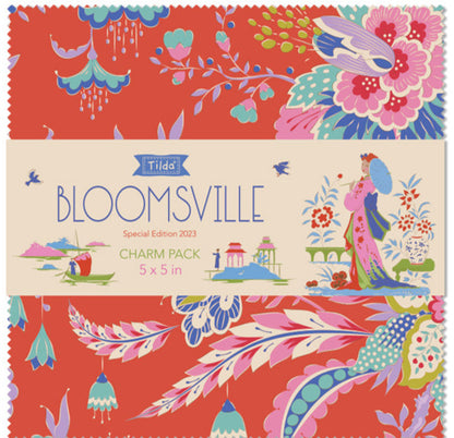 TILDA Stoffe, Stoffpaket BLOOMSVILLE, Charm Pack