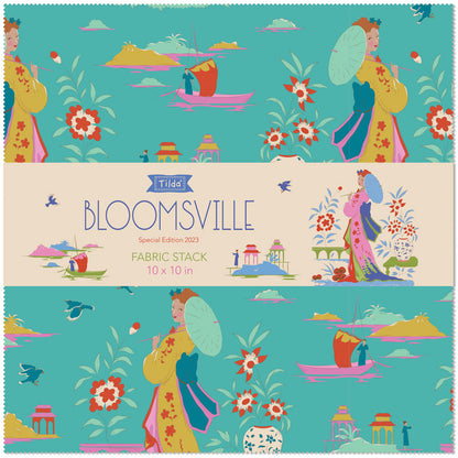 TILDA Stoffe, Stoffpaket BLOOMSVILLE, Layer Cake