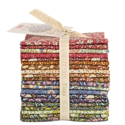 TILDA Stoffe, Stoffpaket SANCTUARY, Fat Eighth Bundle