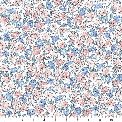 LIBERTY LONDON Stoff HEIRLOOM 3 Floral Joy LASENBY