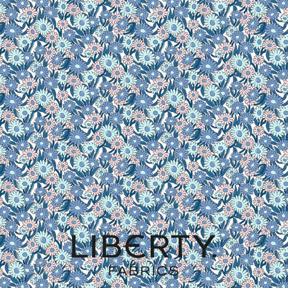 LIBERTY LONDON Stoff HEIRLOOM 3 Marguerite Meadow LASENBY